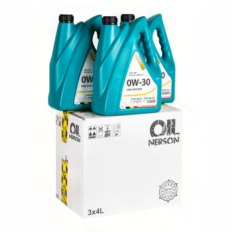 Моторное масло NERSON OIL VAG030004 Red Line Special LongLife VAG 504/507 0W-30 4л