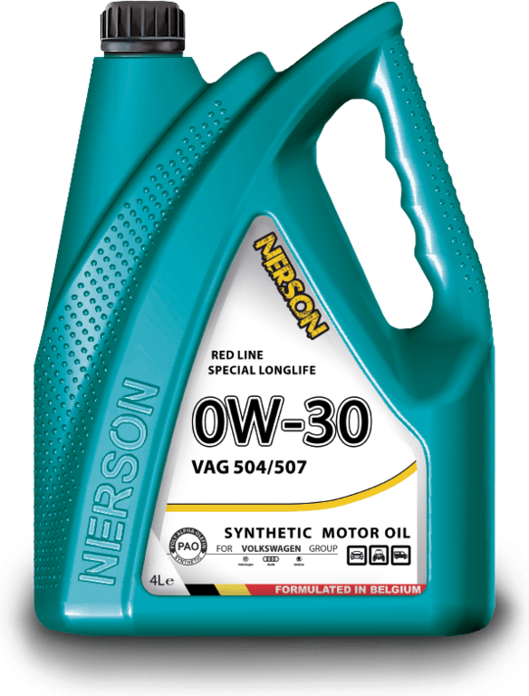 Моторное масло NERSON OIL VAG030004 Red Line Special LongLife VAG 504/507 0W-30 4л