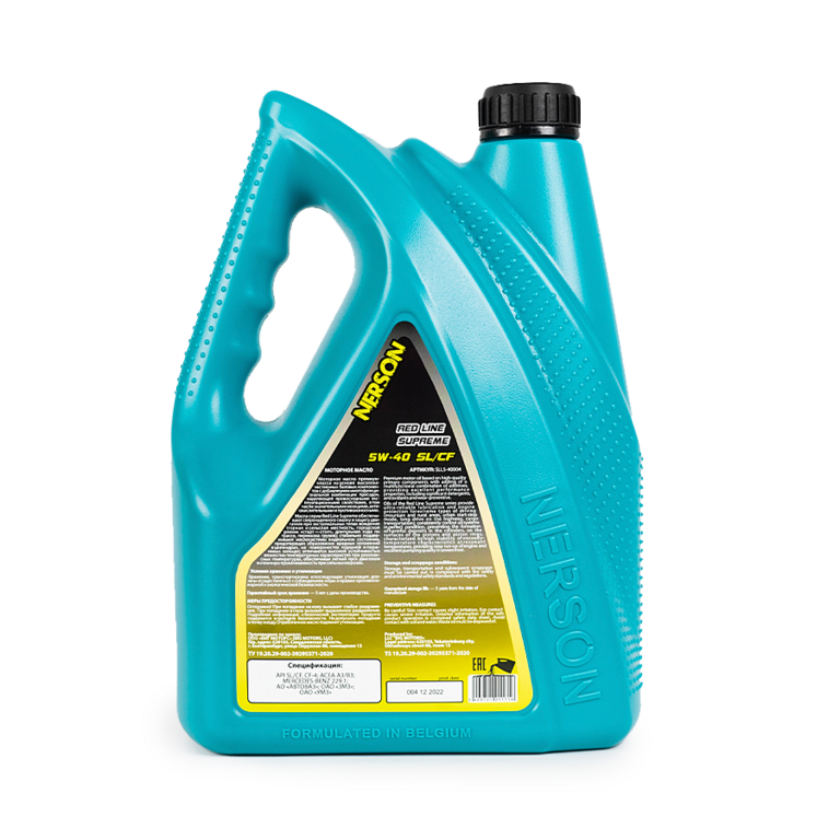 Моторное масло NERSON OIL SLL540004 Red Line Supreme semi-synthetic SL/CF 5W-40 4л