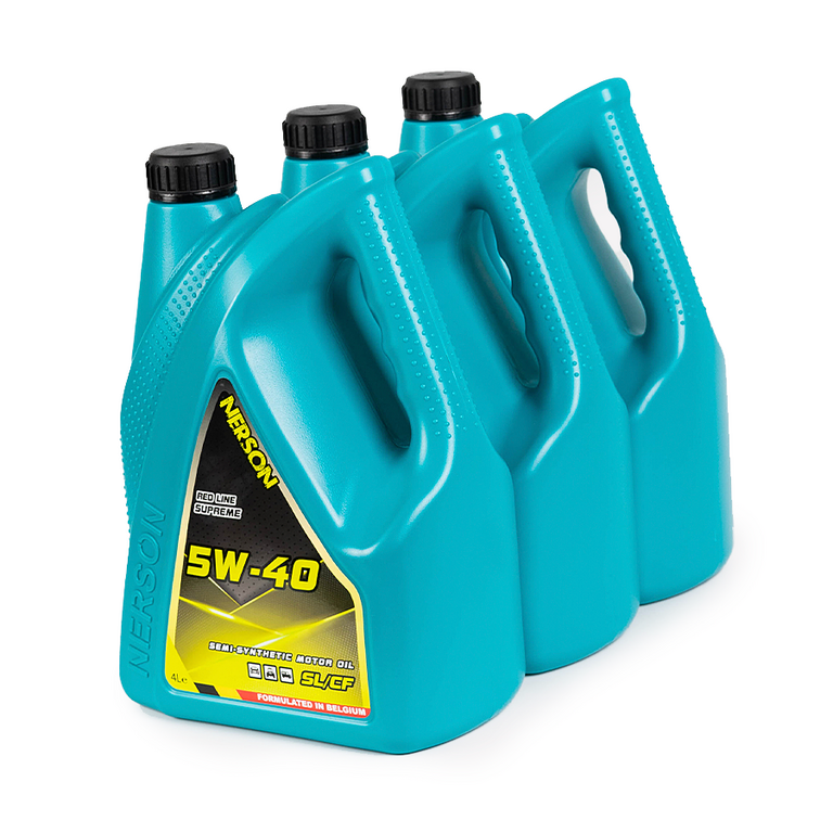 Моторное масло NERSON OIL SLL540004 Red Line Supreme semi-synthetic SL/CF 5W-40 4л