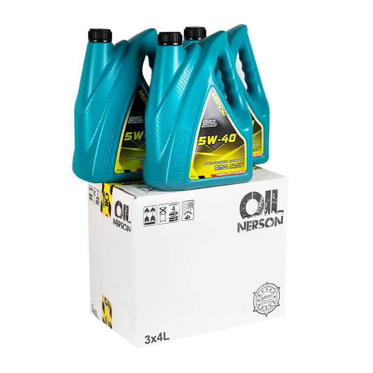Моторное масло NERSON OIL SLL540004 Red Line Supreme semi-synthetic SL/CF 5W-40 4л
